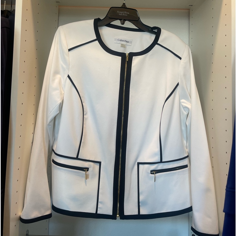 Calvin Klein White Blazer BNWT